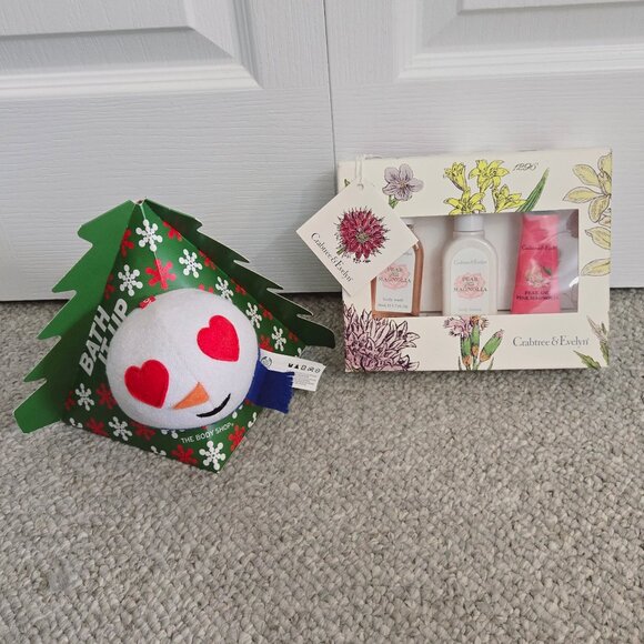 NEW Gift Set Crabtree and Eveyln Lotion Body Bath and Body Shower Gel - Picture 2 of 6